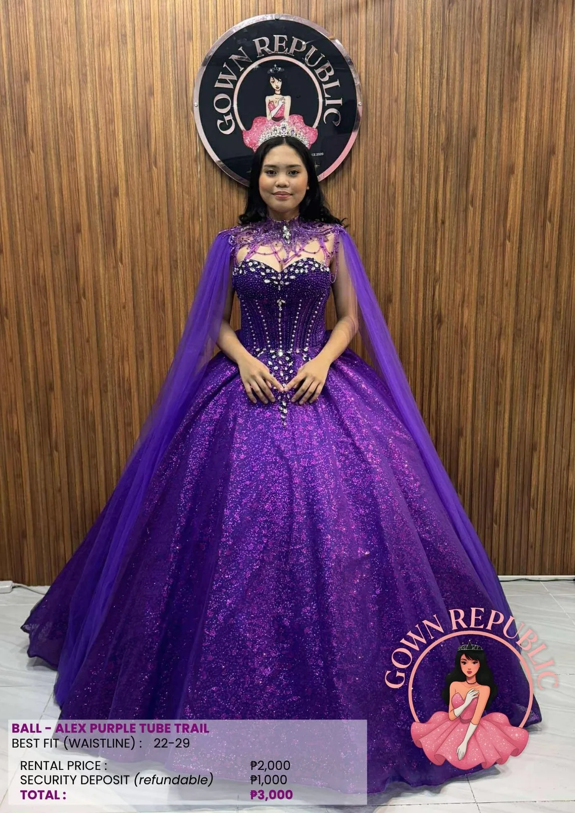 Ball Gowns: Purple 198